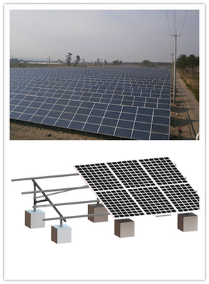 Stahl-55m/S Solar-PV Systeme, Schrauben-Grundberg PV-System MGC anbringend