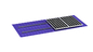 Aufhänger-Bolzen-Sonnenkollektor-Schienenplatten für das Metalldach 60m/S, das für Stehfalz-Dach stark beansprucht