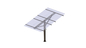HDG 60m/S Solarstark beanspruchen Grundsystem, Monopole PV-Boden-Montage-Systeme